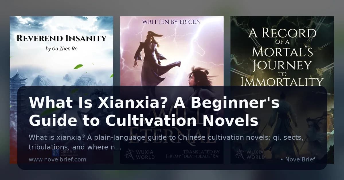 What Is Xianxia? A Beginner's Guide to Cultivation Novels