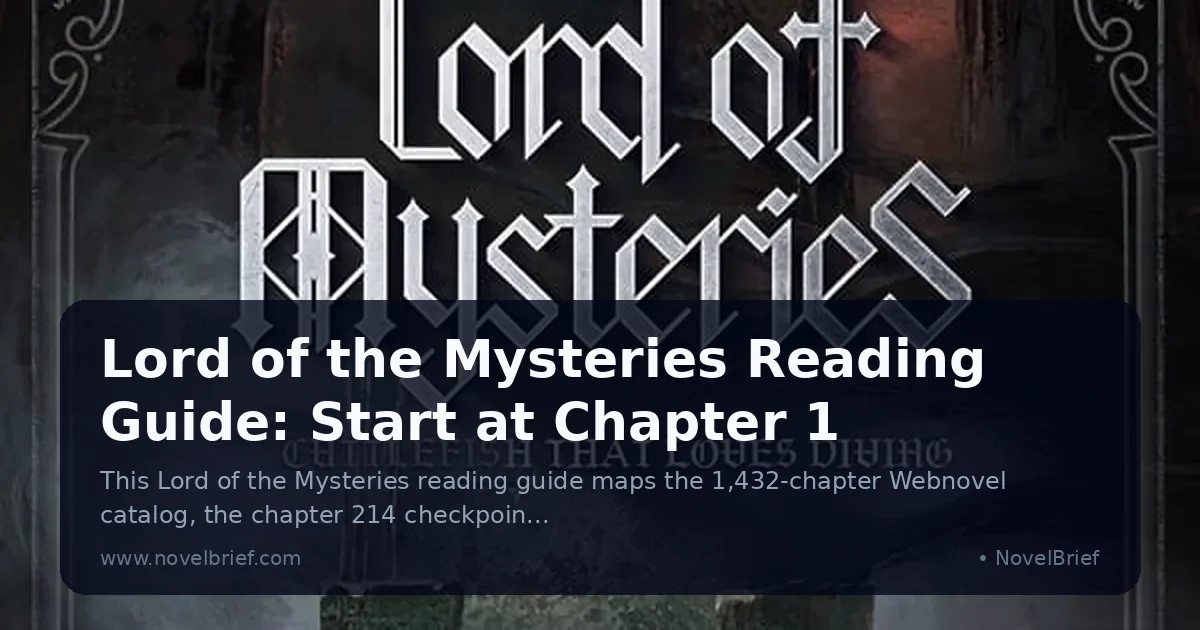 Preview: Lord of the Mysteries Reading Guide: Start at Chapter 1 (Guides)
